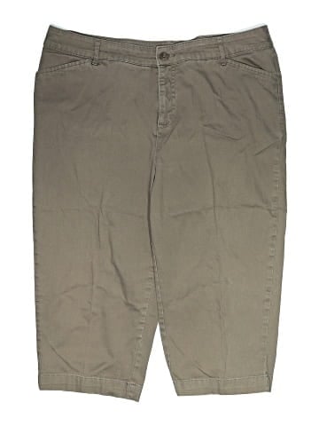 St. John's Bay Khaki Shorts (view 1)