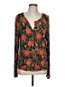 SoftWear Orange Long Sleeve Blouse Size L - photo 1