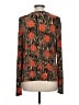 SoftWear Orange Long Sleeve Blouse Size L - photo 2