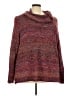 Avenue Tweed Burgundy Pullover Sweater Size 26 - 28 Plus - photo 1
