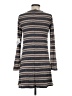 Jodi Kristopher Stripes Gray Casual Dress Size S - photo 2