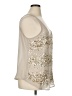 Old Navy Silver Sleeveless Blouse Size XL - photo 4