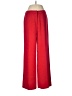 Metrostyle 100% Polyester Solid Red Dress Pants Size 8 - photo 1