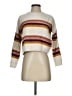 Pink Republic Stripes Ivory Pullover Sweater Size S - photo 1