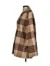 Evan Picone Plaid Brown Coat Size S - photo 5