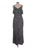 MICHAEL Michael Kors Paisley Gray Casual Dress Size L (petite) - photo 2