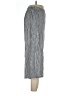 West Loop 100% Viscose Chevron-herringbone Gray Casual Pants Size L - photo 4