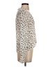 Bella Dahl 100% Rayon Ivory 3/4 Sleeve Blouse Size S - photo 4