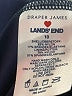 Draper James Blue Swimsuit Top Size 10 - photo 4
