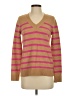 Ann Taylor LOFT Stripes Pink Pullover Sweater Size XS - photo 1