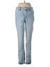 Talbots Chevron-herringbone Blue Jeans Size 6 - photo 1