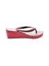 Coach Red Wedges Size 7 - photo 1