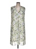 Max Studio 100% Polyester Floral Green Casual Dress Size L - photo 1