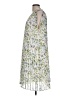 Max Studio 100% Polyester Floral Green Casual Dress Size L - photo 5
