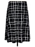 Chico's Graphic Black Casual Skirt Size L - photo 2