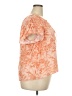 Como Blu Orange Short Sleeve Blouse Size 2X - photo 4