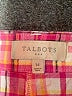 Talbots Outlet Plaid Pink Shorts Size 14 - photo 3