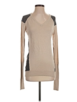 Blanc Noir Silk Pullover Sweater