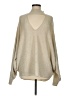 Free People Tan Silk Pullover Sweater Size M - photo 1