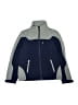 SNOZU Color Block Blue Track Jacket Size 12 - photo 1