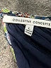 Collective Concepts 100% Polyester Paisley Blue Cocktail Dress Size L - photo 7