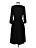 Merokeety Solid Black Casual Dress Size S - photo 2