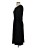 Merokeety Solid Black Casual Dress Size S - photo 5