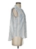 Joe Fresh Blue Sleeveless Blouse Size XS - photo 4