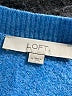 Ann Taylor LOFT Blue Pullover Sweater Size M - photo 7