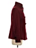 Black Rivet Burgundy Coat Size S - photo 4