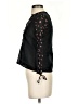 Odille Black 3/4 Sleeve Blouse Size 4 - photo 5