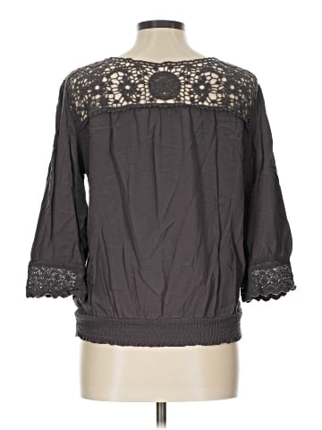 Solitaire 3/4 Sleeve Blouse (view 2)