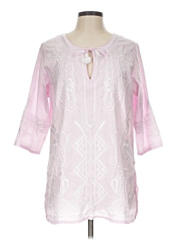 Gretchen Scott Designs 3/4 Sleeve Blouse (view 1)