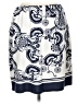 Studio M Paisley Ivory Casual Skirt Size L - photo 1