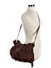Bubo 100% Leather Solid Brown Leather Hobo One size - photo 2