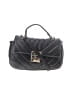Aldo 100% Polyurethane Solid Stripes Black Satchel One size - photo 1