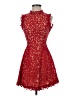 Francesca's 100% Polyester Red Cocktail Dress Size XS - photo 1