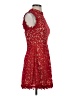 Francesca's 100% Polyester Red Cocktail Dress Size XS - photo 4