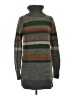 Banana Republic Stripes Gray Turtleneck Sweater Size XS - photo 1