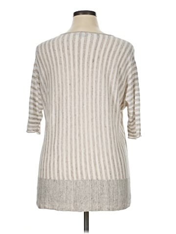 Lafayette 148 New York 3/4 Sleeve Top (view 2)