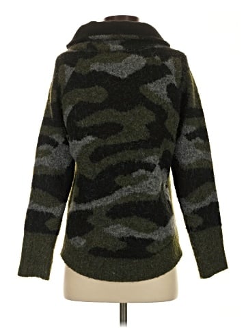 Aqua Turtleneck Sweater (view 2)