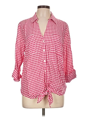 Jones New York 3/4 Sleeve Button-Down Shirt (view 1)