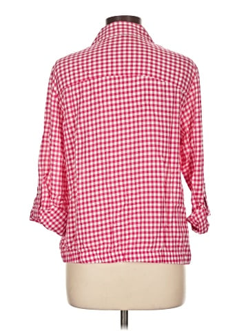 Jones New York 3/4 Sleeve Button-Down Shirt (view 2)