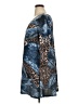 Valentina Animal Print Blue Casual Dress Size 1X - photo 5