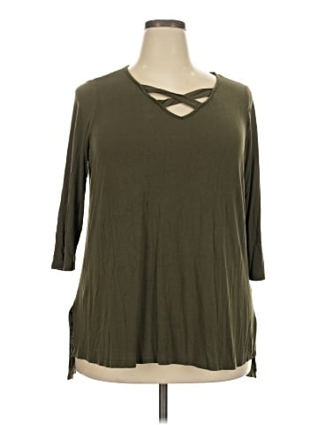 Kim & Cami 3/4 Sleeve Top (view 1)