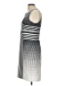 Max Studio Houndstooth Silver Cocktail Dress Size L - photo 5