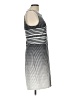 Max Studio Houndstooth Silver Cocktail Dress Size L - photo 4