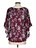 Espresso Burgundy 3/4 Sleeve Blouse Size M - photo 2