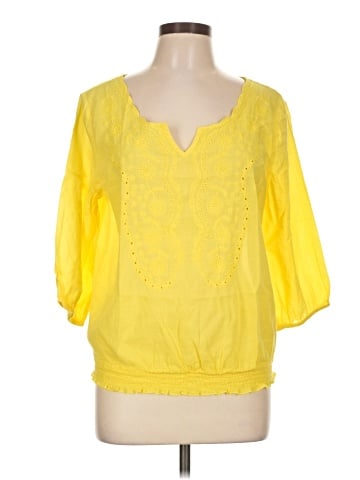 Old Navy 3/4 Sleeve Blouse (view 1)