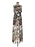 Iz Byer 100% Polyester Floral Gray Casual Dress Size M - photo 1